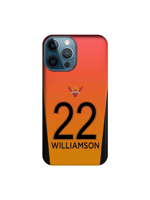 

CelfieDesign Orange & Black Sunrisers Hyderabad Gear Up iPhone 12 Pro Max Back Case