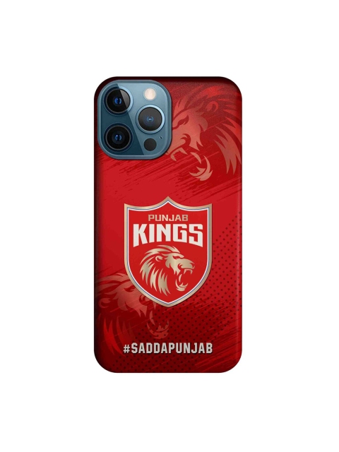 

CelfieDesign Red & White Punjab Kings Crest iPhone 12 Pro Max Slim Back Case