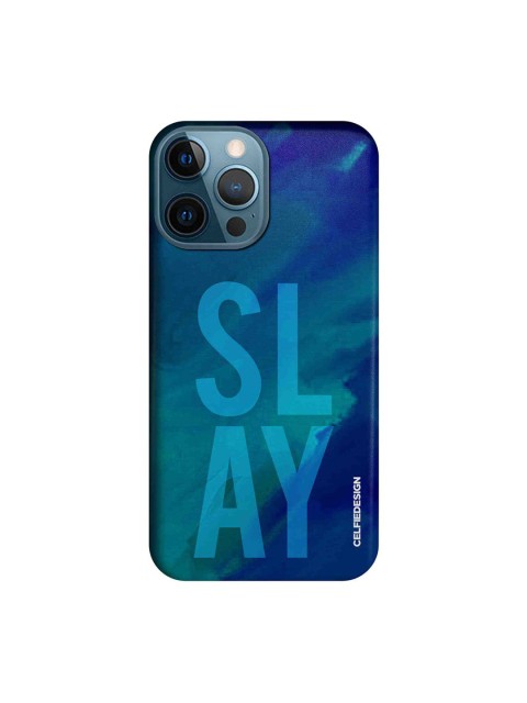 

CelfieDesign Slay Blue Printed iPhone 12 Pro Max Slim Back Case