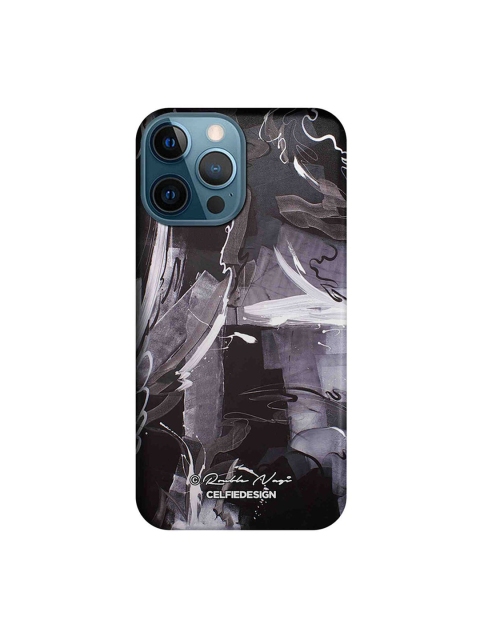 

CelfieDesign Black Flashback iPhone 12 Pro Max Slim Back Case