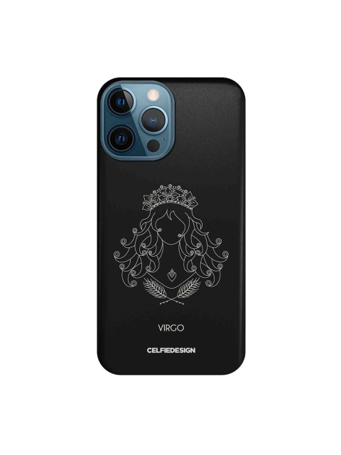 

CelfieDesign Black Virgo iPhone 12 Pro Max Back Case