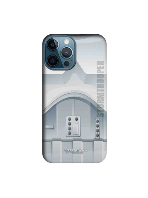 

CelfieDesign Grey & White Attire Trooper Printed iPhone 12 Pro Max Slim Back Case