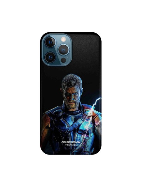

CelfieDesign Black & Blue The Thor Triumph Printed iPhone 12 Pro Max Slim Back Case