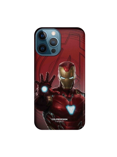

CelfieDesign Red Iron Man Mark L Armor Printed iPhone 12 Pro Max Slim Back Case