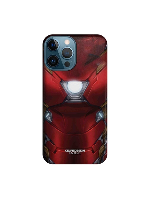 

CelfieDesign Red Suit up Ironman Printed iPhone 12 Pro Max Slim Back Case