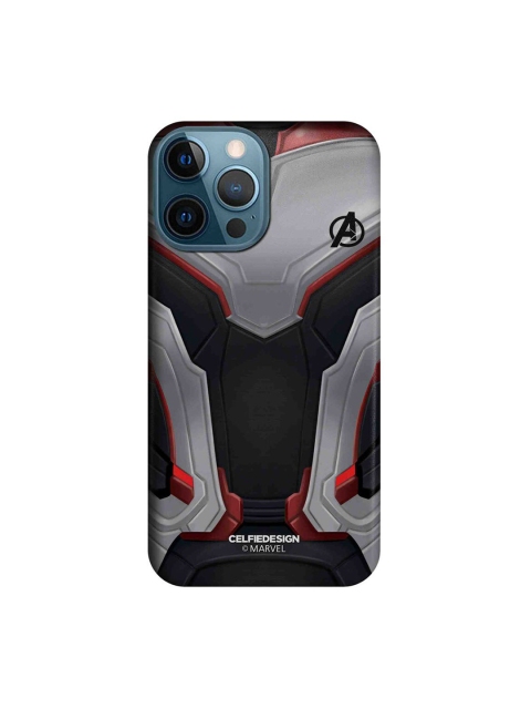 

CelfieDesign Black & Grey Avengers Endgame Suit iPhone 12 Pro Max Slim Back Case