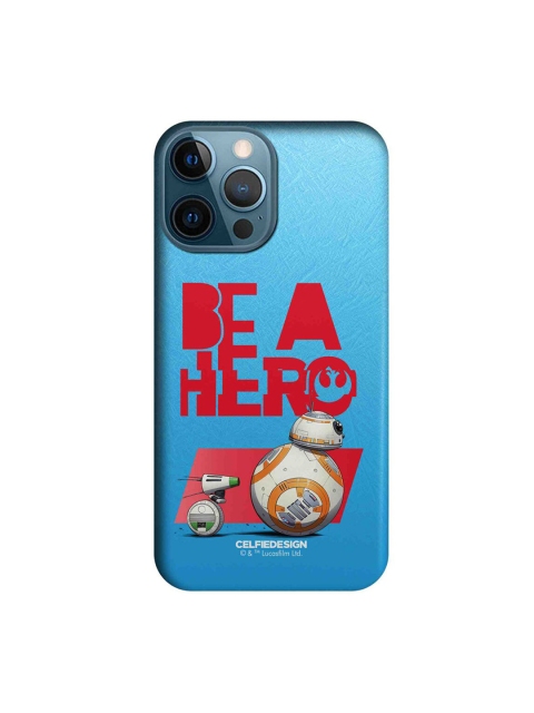 

CelfieDesign Blue & Red Be A Hero iPhone 12 Pro Max Slim Back Case