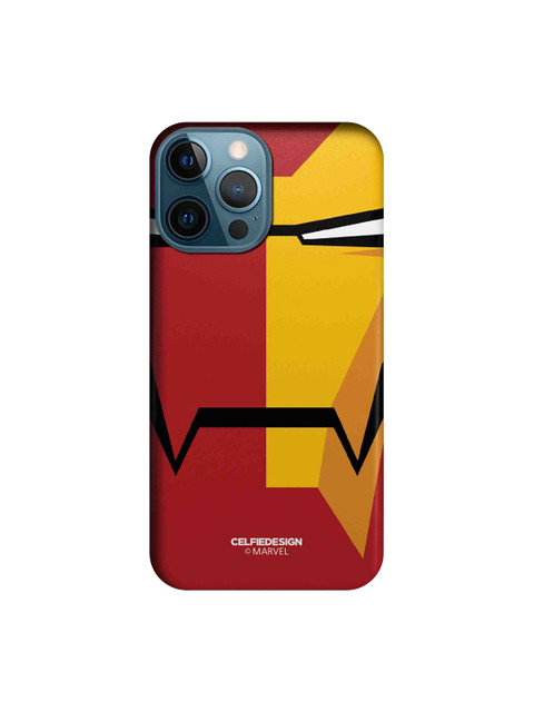 

CelfieDesign Red & Yellow Face Focus Ironman iPhone 12 Pro Max Slim Back Case
