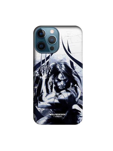 

CelfieDesign Grey & Black Lethal Logan iPhone 12 Pro Max Slim Back Case