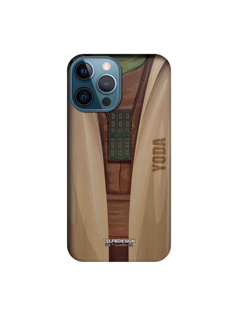 

CelfieDesign Beige & Brown Attire Yoda iPhone 12 Pro Max Back Case