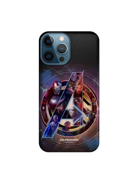 

CelfieDesign Blue & Black Avengers Infinity World iPhone 12 Pro Max Back Case