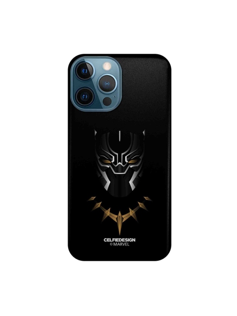 

CelfieDesign Black & Gold Minimalistic Black Panther iPhone 12 Pro Max Slim Back Case