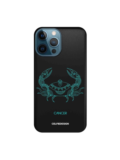 

CelfieDesign Black Cancer iPhone 12 Pro Max Back Case