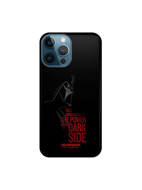 

CelfieDesign Black & Red The Dark Side iPhone 12 Pro Max Slim Back Case