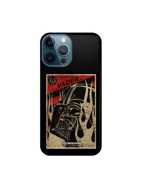 

CelfieDesign Black & Red Vader Stamp iPhone 12 Pro Max Slim Back Case
