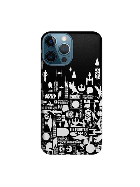 

CelfieDesign Black & White Star Wars Era Printed iPhone 12 Pro Max Slim Back Case
