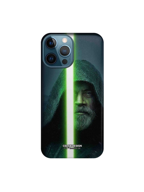 

CelfieDesign Black Light Saber Green iPhone 12 Pro Max Back Case