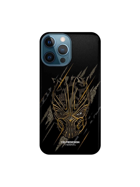 

CelfieDesign Black & Yellow Headstrong Contender Printed iPhone 12 Pro Max Slim Back Case