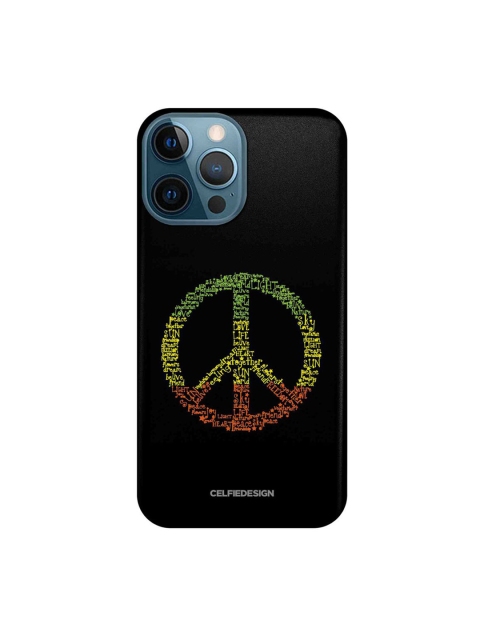 

CelfieDesign Multi-Coloured Symbol of Peace iPhone 12 Pro Max Back Case