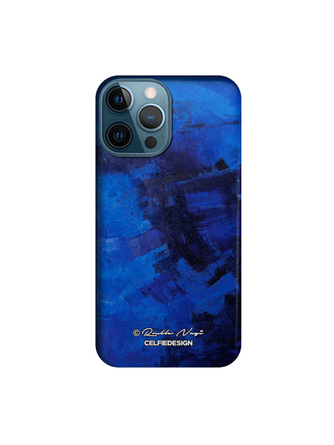 

CelfieDesign Black & Blue Horizon Printed iPhone 12 Pro Max Slim Back Case