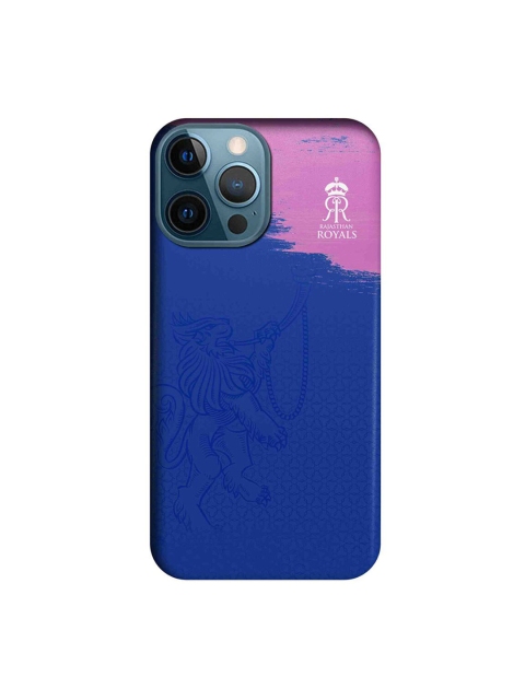 

CelfieDesign Blue & Pink Rajasthan Royals Crest iPhone 12 Pro Max Slim Back Case