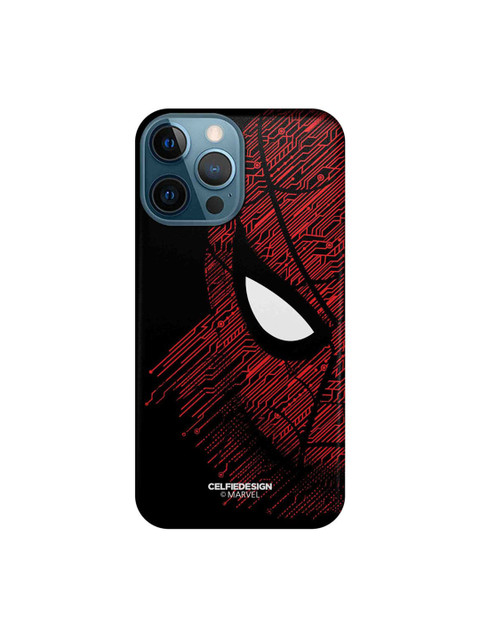 

CelfieDesign Black & Red Sketch Out Spiderman Printed iPhone 12 Pro Max Slim Back Case