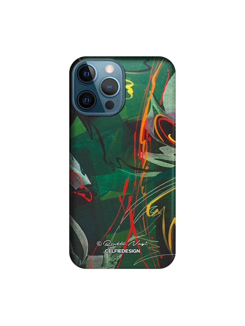

CelfieDesign Green Strokes of Life iPhone 12 Pro Max Back Case