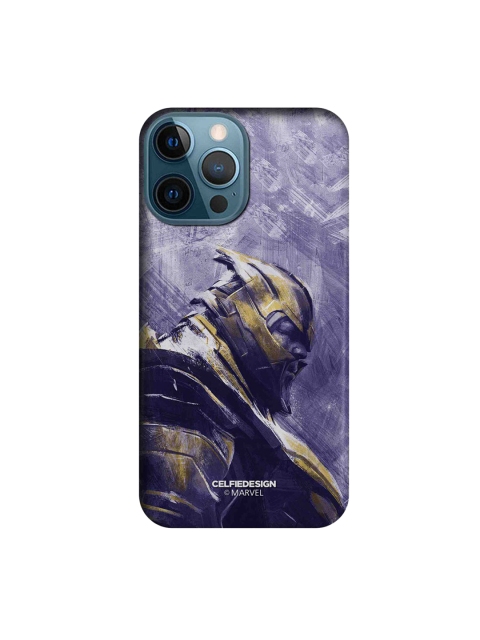 

CelfieDesign Purple & Gold Thanos suited up iPhone 12 Pro Max Back Case