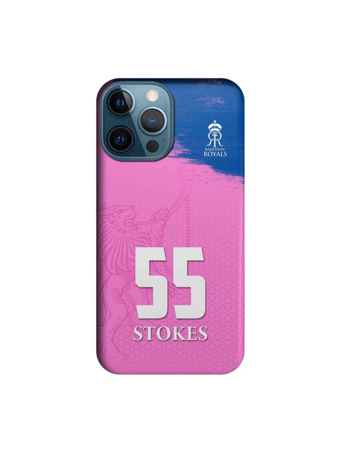 

CelfieDesign Pink & Blue Rajasthan Royals Gear Up iPhone 12 Pro Max Slim Back Case