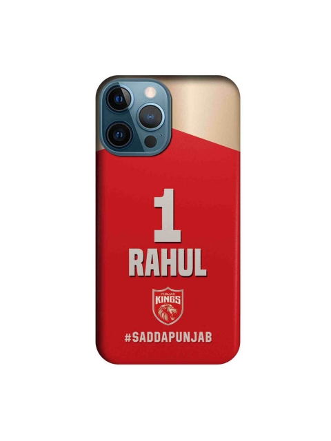 

CelfieDesign Red & white Punjab Kings Gear Up iPhone 12 Pro Max Back Case