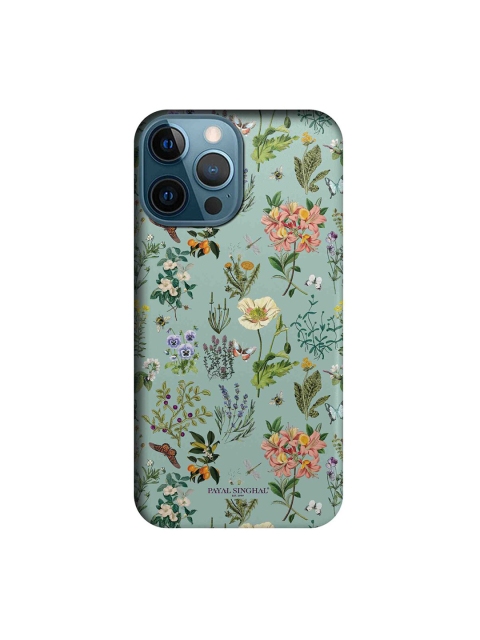 

CelfieDesign Green & Pink Payal Singhal Titli Aqua iPhone 12 Pro Max Back Case