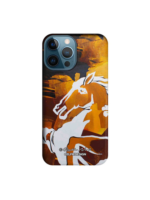 

CelfieDesign Yellow & White Glory Run iPhone 12 Pro Max Slim Back Case