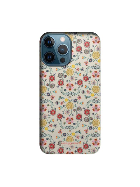 

CelfieDesign Beige & Red Payal Singhal Spring iPhone 12 Pro Max Slim Back Case