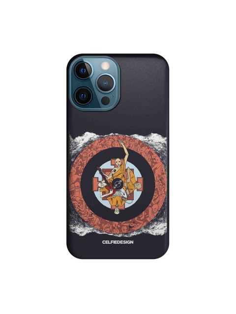 

CelfieDesign Black & Red Rock Baba Cover iPhone 12 Pro Max Slim Back Case