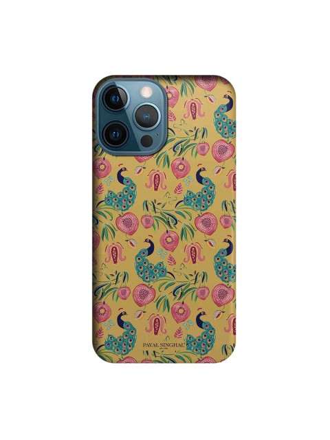 

CelfieDesign Brown & Pink Printed Plastic iPhone 12 Pro Max Slim Back Case