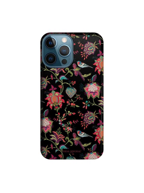 

CelfieDesign Black & Pink Payal Singhal Chidiya Black iPhone 12 Pro Max Back Case