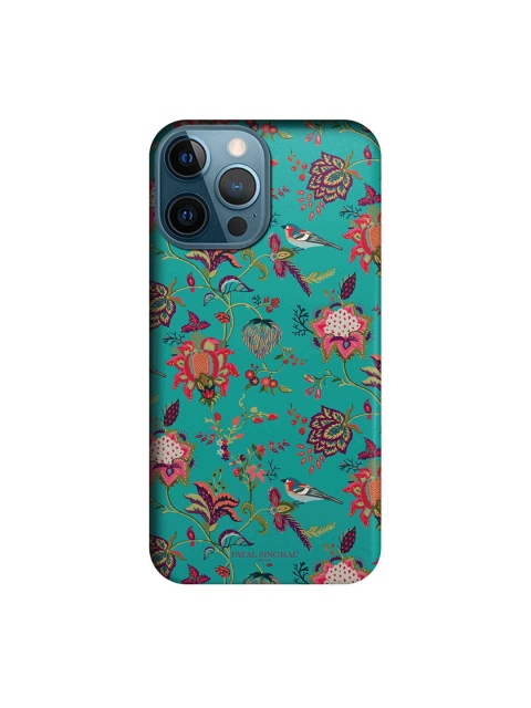 

CelfieDesign Green & Pink Payal Singhal Chidiya iPhone 12 Pro Max Slim Back Case