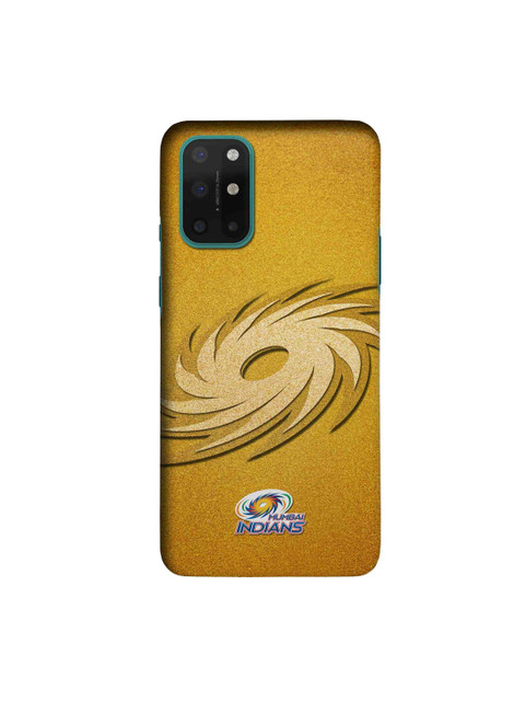 

CelfieDesign Yellow & Beige Mumbai Indians Victorious OnePlus 8T Slim Back Case