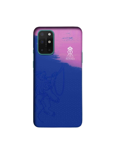 

CelfieDesign Blue & Pink Rajasthan Royals Crest OnePlus 8T Back Case