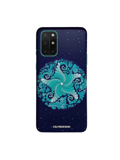 

CelfieDesign Navy Blue & Blue Starfish Mandala OnePlus 8T Slim Back Case