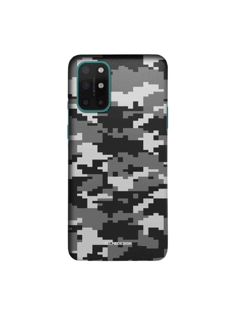 

CelfieDesign Grey & Black Camo Pixel OnePlus 8T Slim Back Case