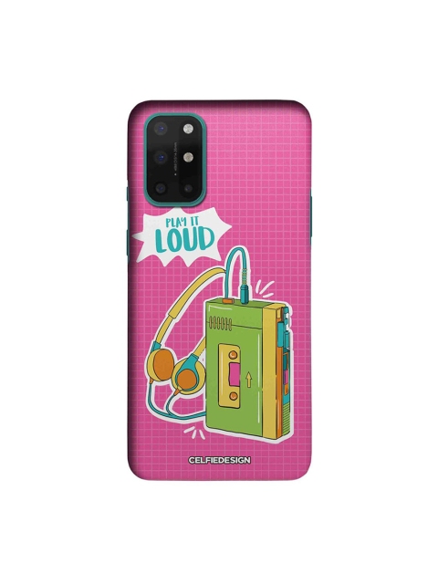 

CelfieDesign Pink & Green Walkman OnePlus 8T Slim Back Case
