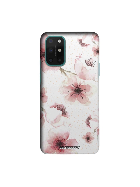 

CelfieDesign White & Pink Pastels OnePlus 8T Slim Back Case