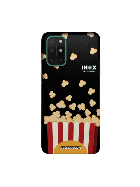 

CelfieDesign Black & Red Popcorn OnePlus 8T Slim Back Case