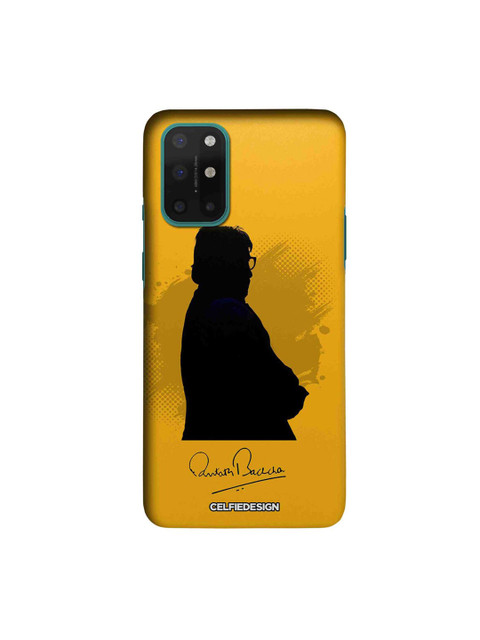 

CelfieDesign Yellow & Black BB With Signature OnePlus 8T Slim Back Case