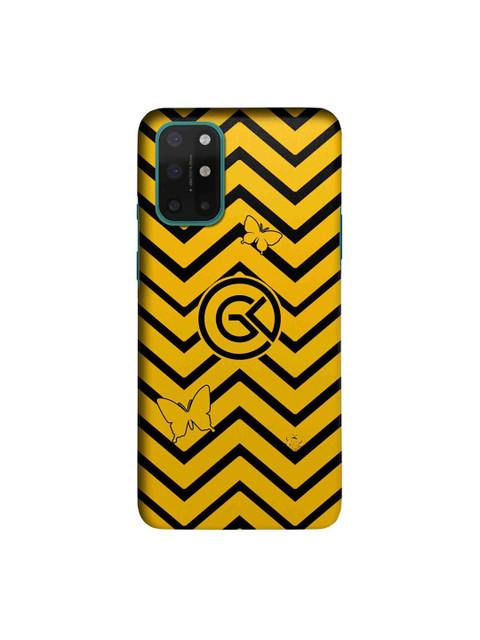 

CelfieDesign Yellow & Black Waves OnePlus 8T Back Case