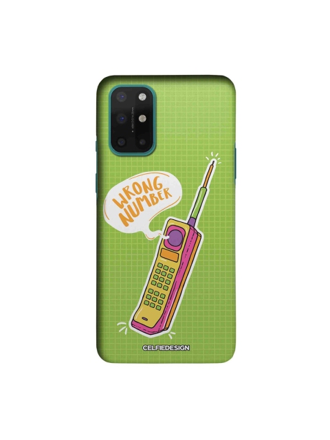 

CelfieDesign Green & Yellow Handset OnePlus 8T Slim Back Case