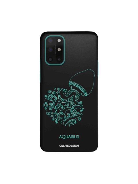 

CelfieDesign Black & Green Aquarius OnePlus 8T Back Case