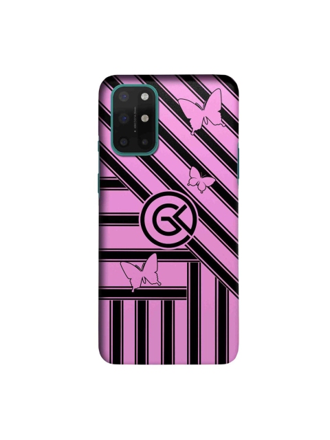 

CelfieDesign Pink & Black The Cycle OnePlus 8T Slim Back Case