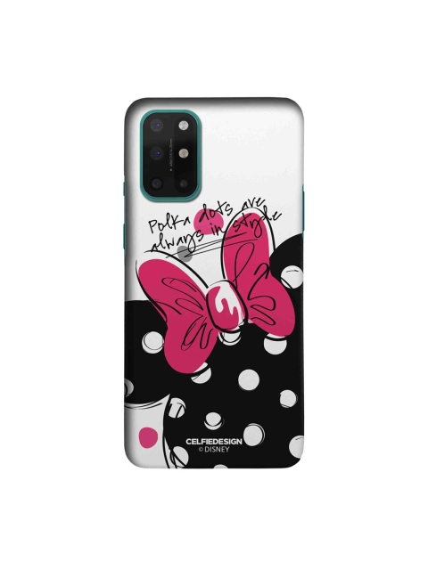 

CelfieDesign Black & pink Polka Minnie OnePlus 8T Back Case